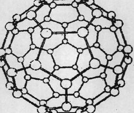C60的分子结构图