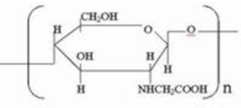 羧甲基壳聚糖结构式